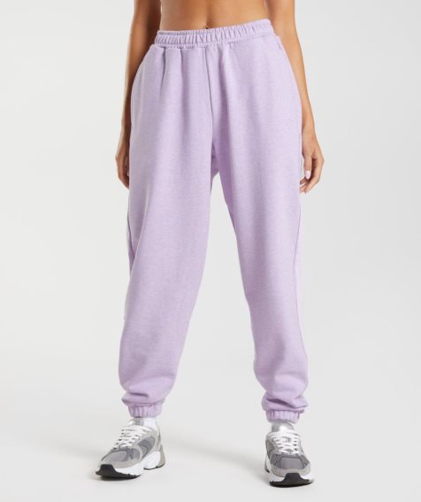 Women's Gymshark Rest Day Sweats Jogger Light Purple | CA N1876A